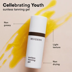 Reviderm sunless tanning gel